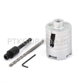 Коронка алмазная по бетону 80мм Hilberg Laser HM203